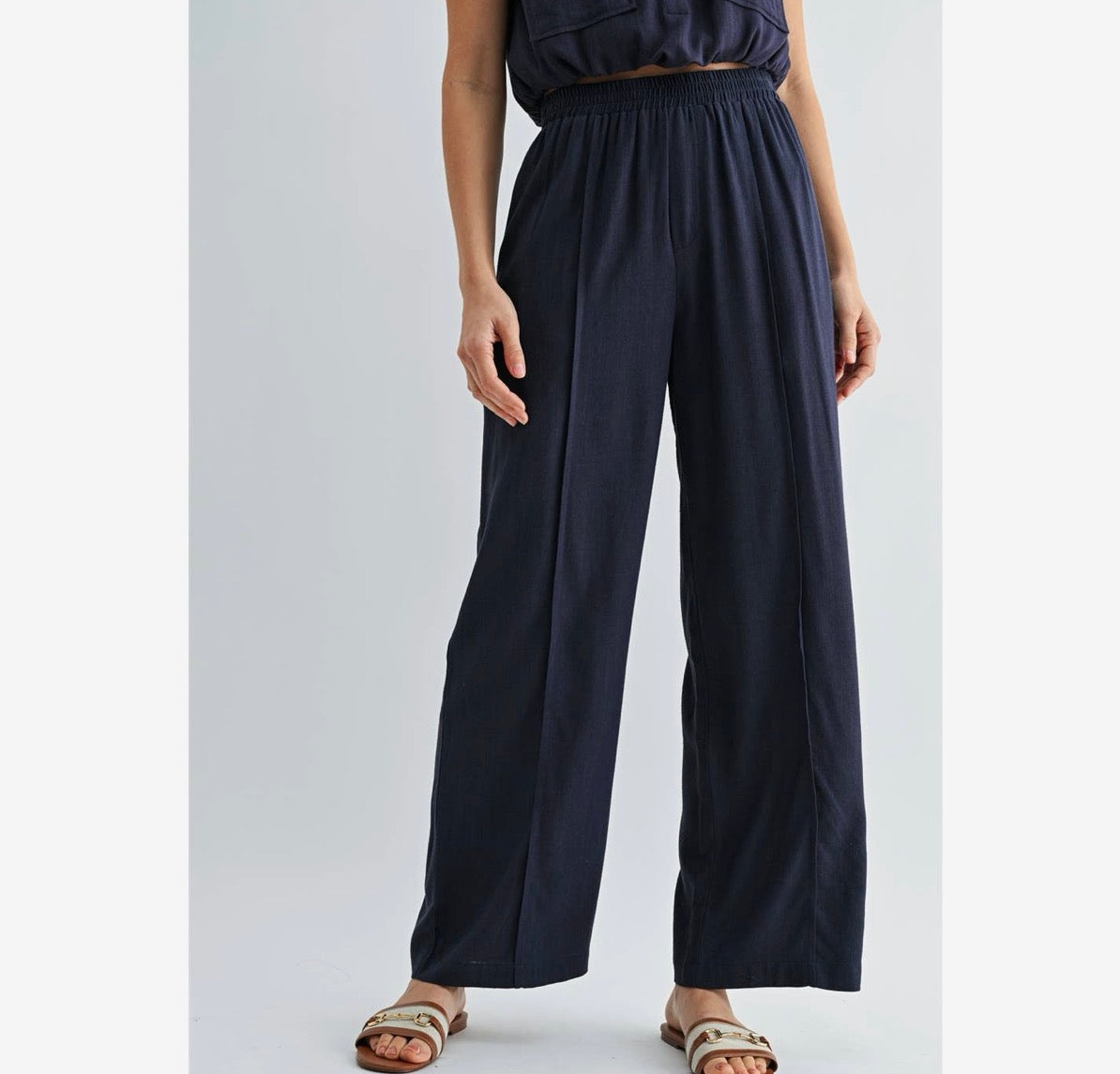 Front Pintuck Pants