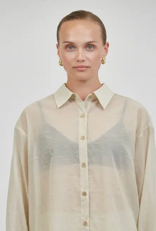 Collar Neck Long Sleeve TOP