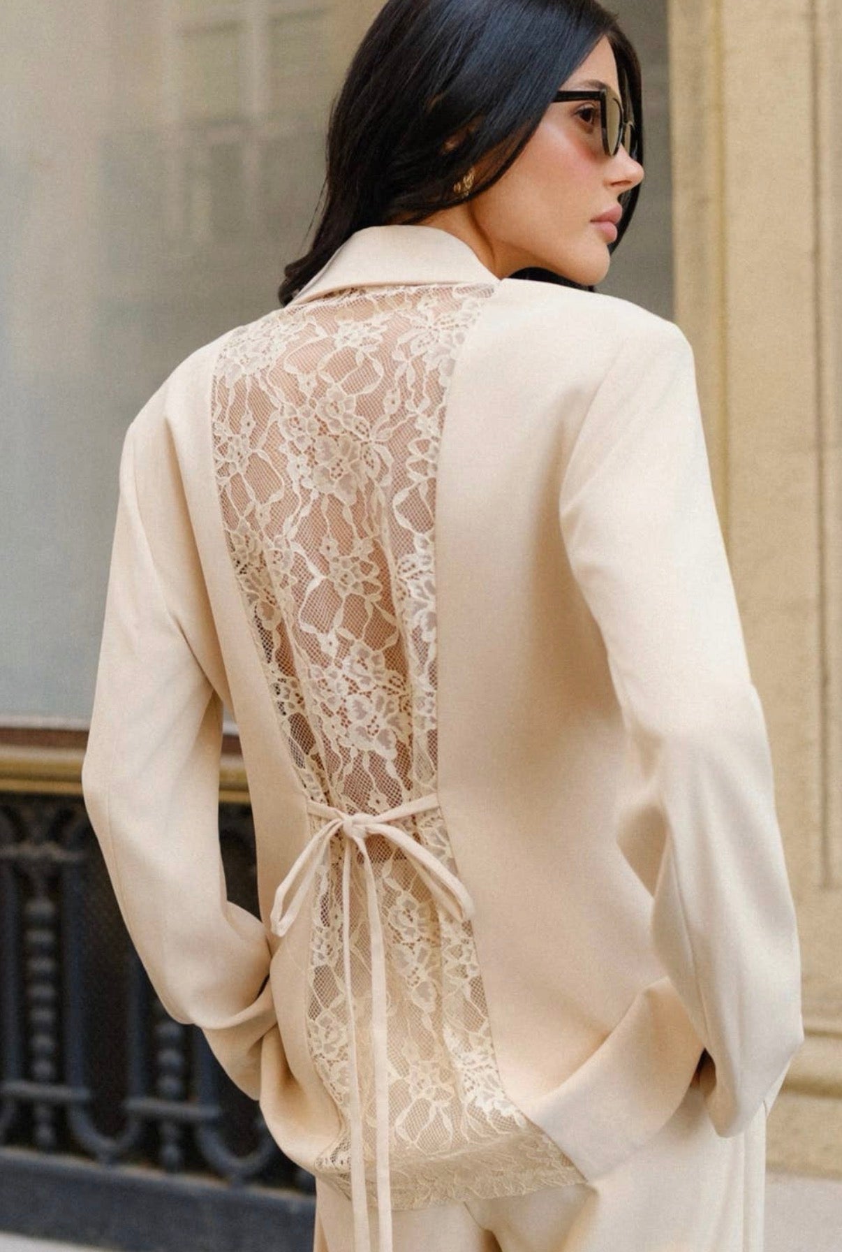 Ivory Whisper Blazer
