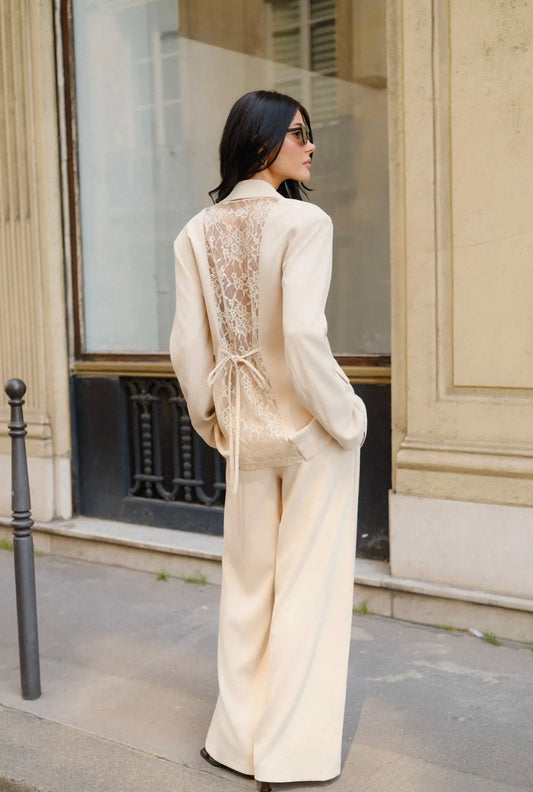 Ivory Whisper Blazer