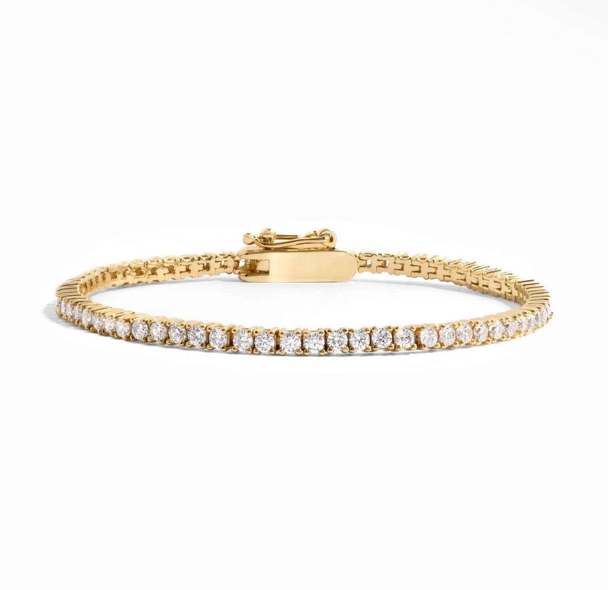Tennis Bracelet W Latch