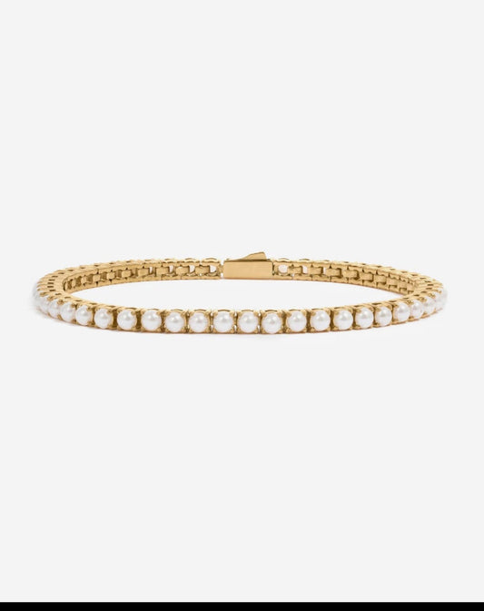 Pearl Tennis Bracelet