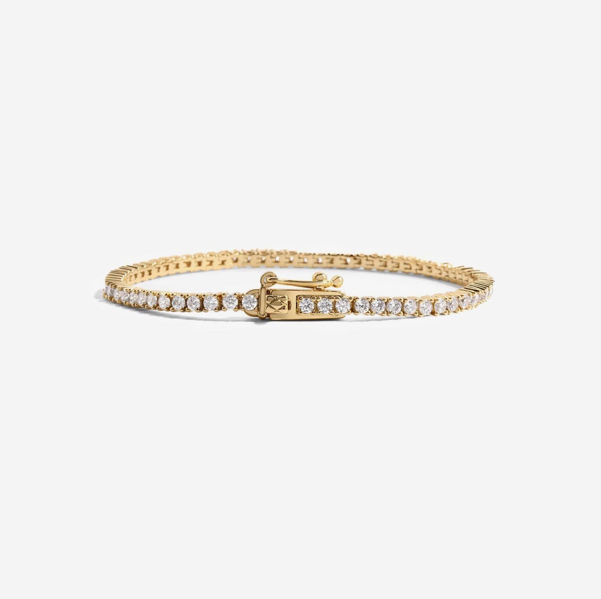Tennis Bracelet W Latch